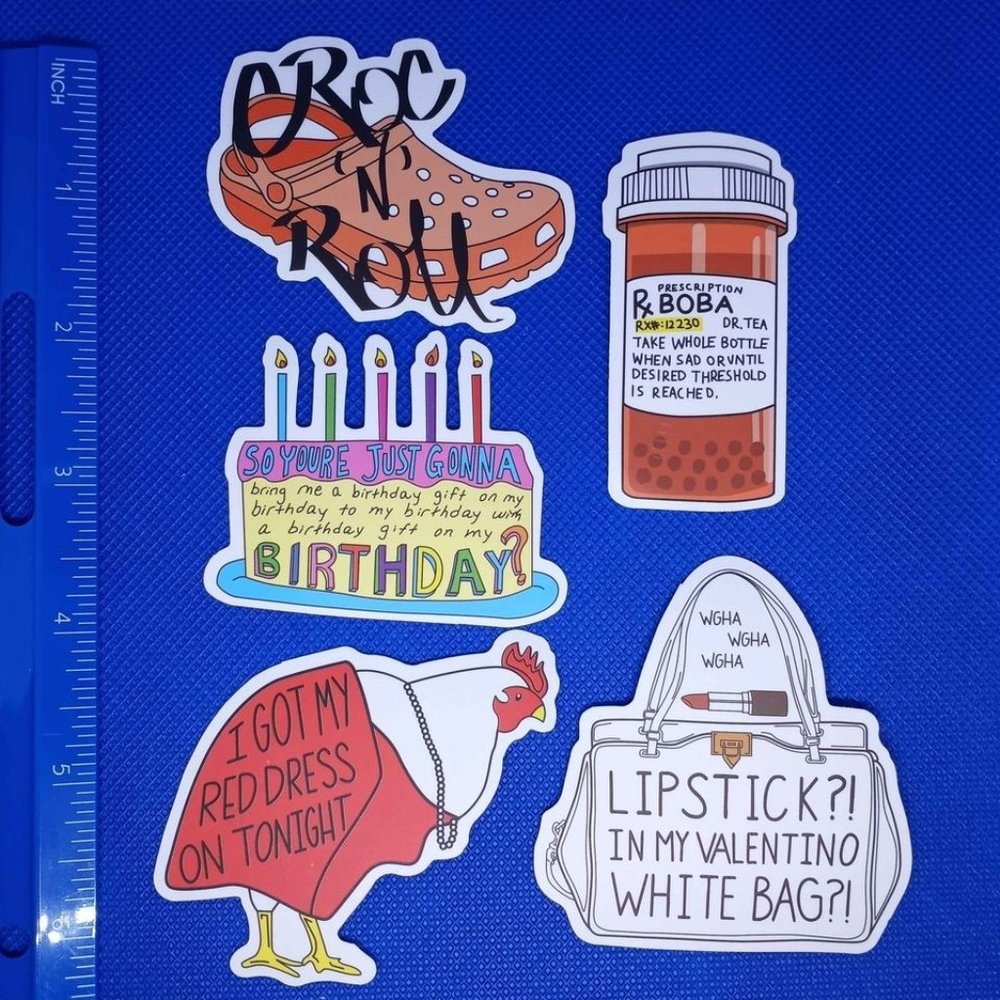 🪅Funny Sticker Mix 5 Pieces- Set 16🪅